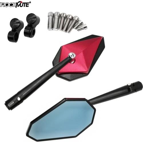 For Triumph Scrambler Speed Twin 500 1200 Tiger 800 1050 1200 Motorcycle Rearview Mirror Side Mirrors CNC Aluminum Adjusting