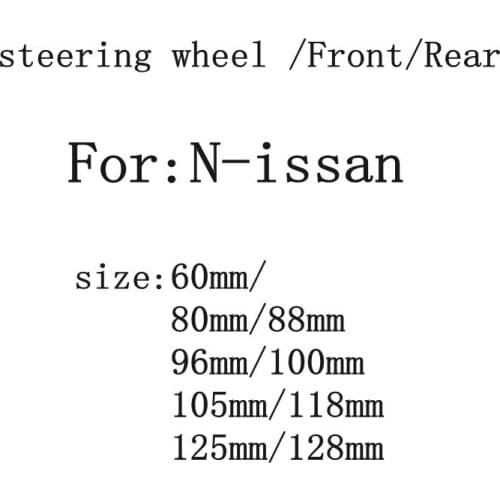 1pcs ABS Chrome Car Front Head Hood Bonnet Emblem Rear Tail Bumper Trunk Sticker Badge Car Styling Nis-san