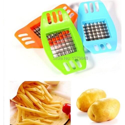 3pcs/set Stainless Steel Potato Cutter Slicer Chopper