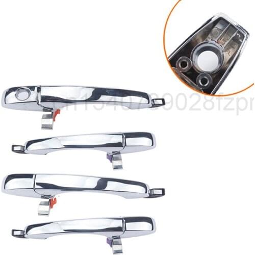 4589009ah + 5065800 / 1Ah 2 Front And Rear Door Handles Of Pair Mounted Vehicles AreIt Is Suitable For Chrysler