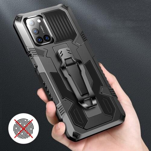 Atittu Funda Case for Oppo Reno 4F 2Z 2F A93 A53 A32 A92 A72 A52 F17 Pro Back Clip Coque Shock Proof Protective Phone Case Cover