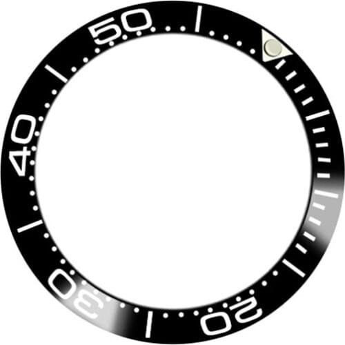 Watch 38mm ceramic bezel suitable for 40mm automatic watch replacement parts multi-color high quality ceramic wheel QK1