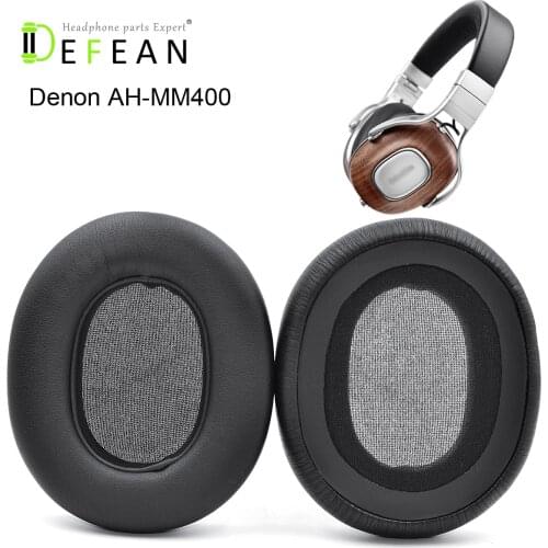 Defean Replacement Earpads Cushion for Denon AH-MM400 Soft Protein Leather Earpads Cushion for Denon AH-MM400 Headphone