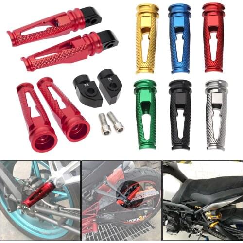 Aluminum Passenger Footrest Rear Foot Peg For Triumph Speed Triple 1050/Sprint ST 1050/Sprint GT 1050