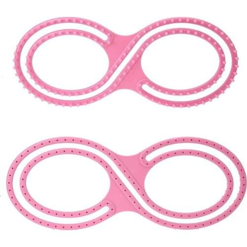 Creative knitting machine 8-shaped castle multifunctional knitting machine sweater wool gloves Handwork Kit Crafts Sewing Tools