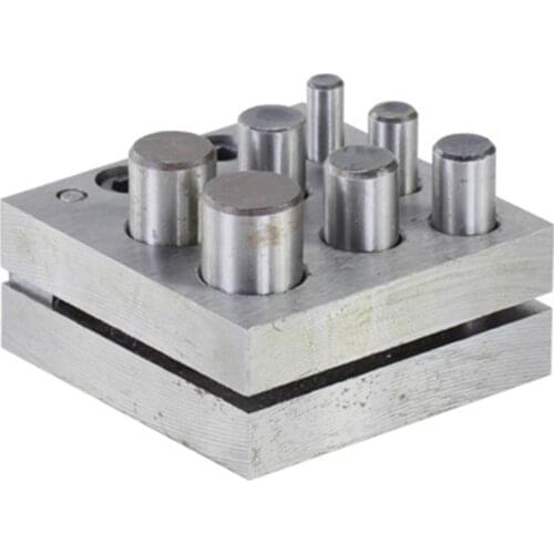 Jewelry Disc Cutter Punch Set Metal Circle Cutting Punching Tools Jewelry Making Punch