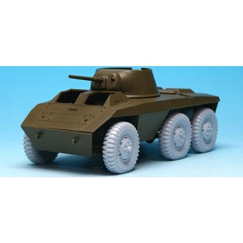 Unassambled 1/35 Sagged Wheels Set (NO TANK ) Resin figure miniature model kits Unpainted