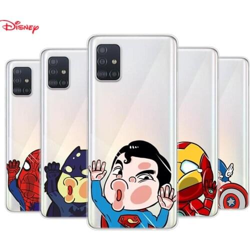 Marvel Cartoon Heros For Samsung Galaxy A01 A11 A12 A22 A21S A31 A41 A42 A51 A71 A32 A52 A72 A02S Silicone Phone Case