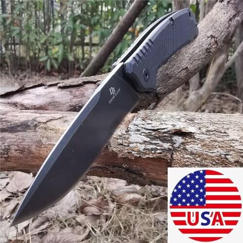 Folding Knife G10/Micarta Handle D2 Blade Tactical Popular Pocket Edc Knife Good Hunting Camping Survival Outdoor Everyday Carry