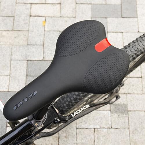 GUB Bicycle Saddle Seat PVC Leather Surface Cycling Cushion Pad Comfortable Bike Seat Shockproof Mat MTB Road Bike Spare Parts