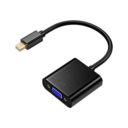 Mini DP to VGA Video Adapter 1080p Thunderbolt Male Display Port to Female VGA Cables Displayport to VGA DP Adapter