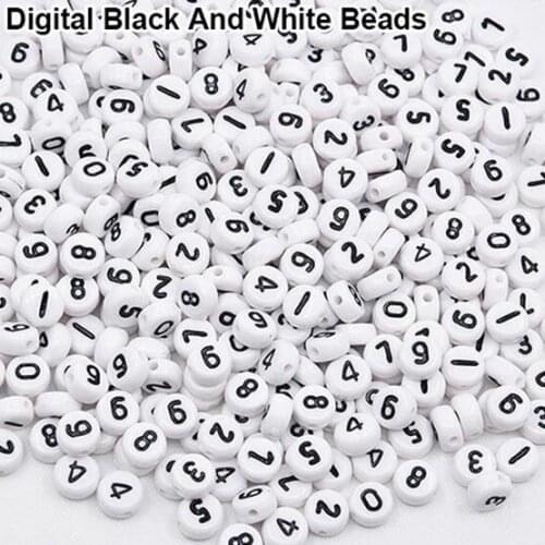 100 Pcs Spacer Acrylic Beads Cube Alphabet Letter Bracelet Jewelry Making DIY
