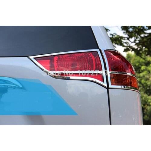 2014 2015 2016 for Mitsubishipajero sport abs chrome taillight cover rear headlight trims rear lamp cover
