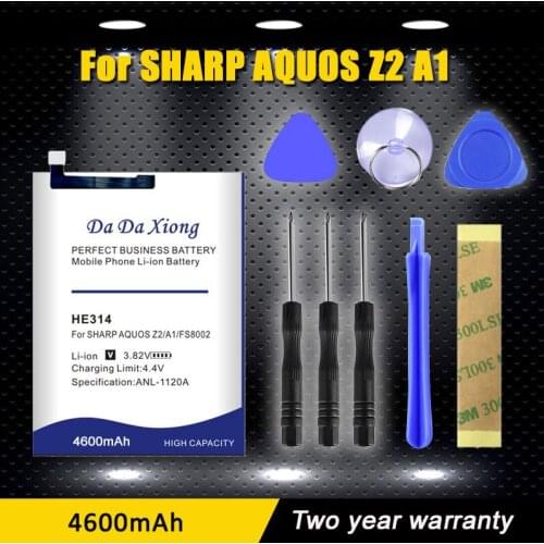 4350mAh HE314 Battery For SHARP AQUOS Z2 A1 FS8002 Phone High Quality Battery