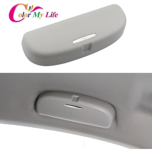 Color My Life Car Sunglasses Holder Glasses Case for Volkswagen VW Tiguan Passat B8 Touran 2017-2020 Golf 7 MK7 2014 - 2019