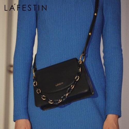 LA FESTIN Designer Handbag 2021 New Fashion Shoulder Crossbody Bag Retro Womens bag Leather Luxury Bag Female Tote Bags