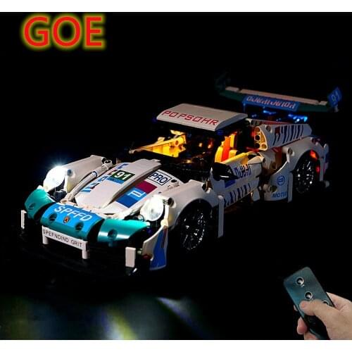 GOE LED light kit for 10214 Racing Car Building Blocks Bricks Lighting Set Toys Kids Gift(Only LED Light)