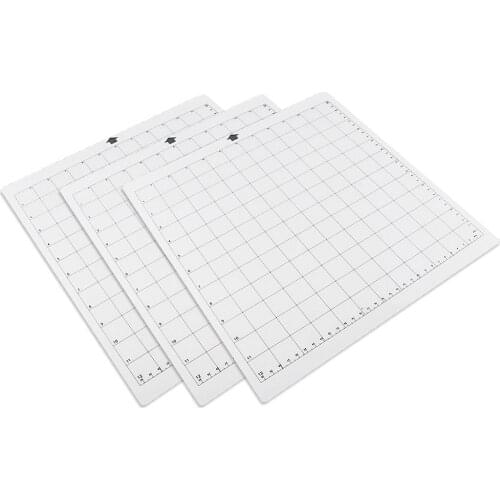 3/5pcs 12*12" OLD FOX Replacement Cutting Mat Transparent Adhesive Mat with Measuring Grid for Silhouette Cameo Plotter Machine