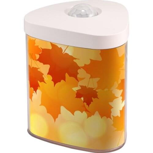 500mAh polymer Lithium-Ion Bedside ADS wall paper lamp/Hall way Bathroom USB rechargeable Led motion sensor night lamp