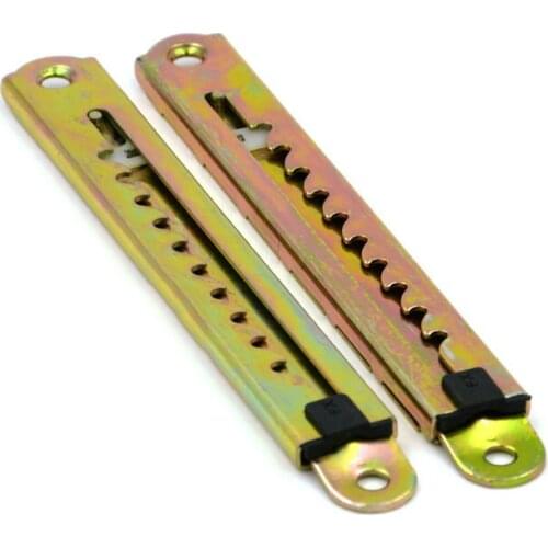 Lift supporting Adjustable hinge Strut bar 10 gear step massage bed head height adjusting drawing desk table angle adjuster