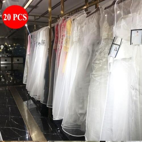 200cm Bridal Gown Long Dress Protector Case Transparent Dustproof Cover Wedding Dresses Garment Clothing Dust Covers Bridal shop
