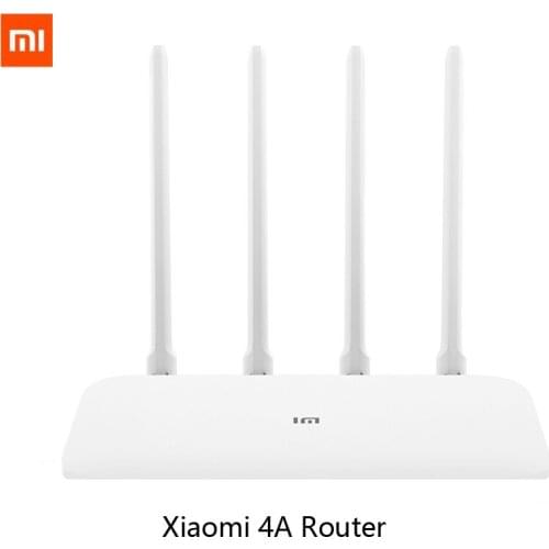 New Xiaomi Mi Router 4A Gigabit Version 2.4GHz 5GHz WiFi 1167Mbps WiFi Repeater 128MB DDR3 High Gain 4 Antennas Network Extender