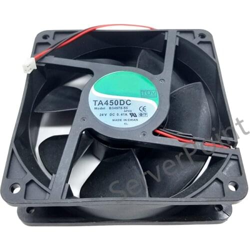 Brand new for 120*120*38mm TA450DC B34978-55 24V 0.41A 12cm 12038 windy Inverter fans for nidec