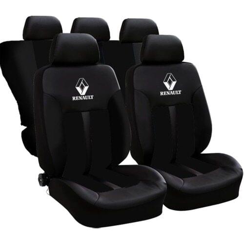 Always Renault Logo Renault Clio Front Rear Car Seat Cover Black red gray modelleriyle light and quality seat covers