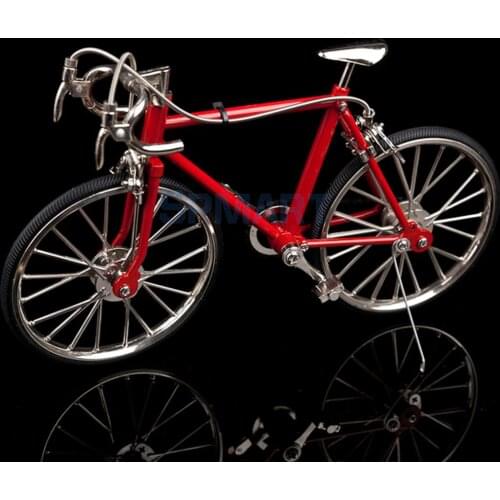 1:10 Scale Alloy Diecast Racing Bike Model Replica Bicycle Cycling Toy Desk Craft Collection Red