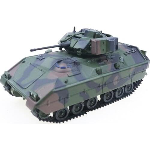 12107A/B Diecast tank 1/72 die cast M2 BRADLEY-1991 NATO TRICOLOR CAMOUFLAGE and DESERT model kids toys collection gift