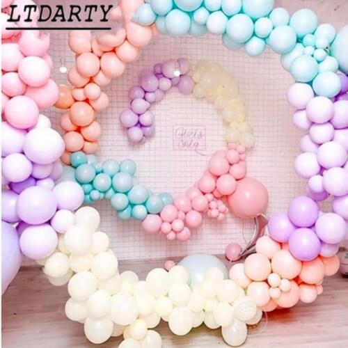 20pcs Macarons Latex Ballon Birthday Party Candy Balloons Birthday Party Decorations Girl Boy Baby Shower Wedding Golobos