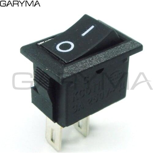 AC 250V 3A 2 Pin ON/OFF I/O SPST Snap in Mini Boat Rocker Switch