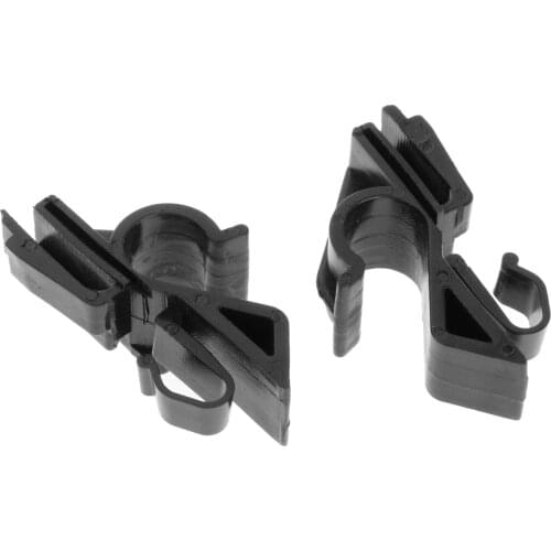 Auto Accessories Practical Easy Install Durable Plastic 2 Pieces Fastener Clip Fits for Fiat Grande Punto Evo Rear Shelf Clips