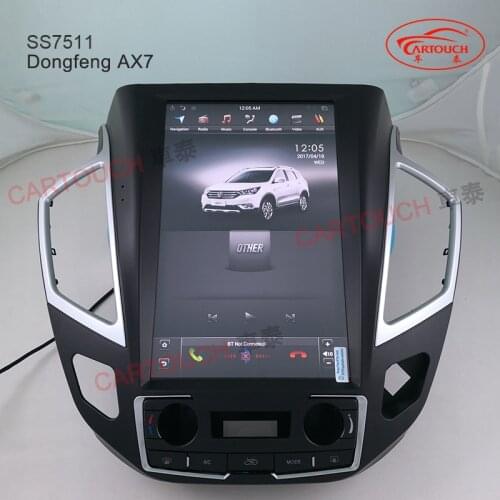 12.1 Inch Vertical IPS Screen Tesla Style Android Car GPS Multimedia Player for Dongfeng AX7 2015~2017 Car GPS Radio AM FM RDS