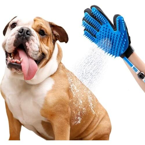 Shower Dog Pet Shower Head Handheld Cat Bathing Shower Tool For Pets Hot Dog Sprayer Bathing Glove 360 Washing Hair Long Hose