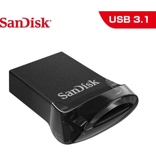 SanDisk USB 3.1 Flash Drive Ultra Fit 32GB Pendrive 64GB Flash Memory Stick 128GB 256GB 130MB/s 16GB Mini U Disk For PC/Notebook
