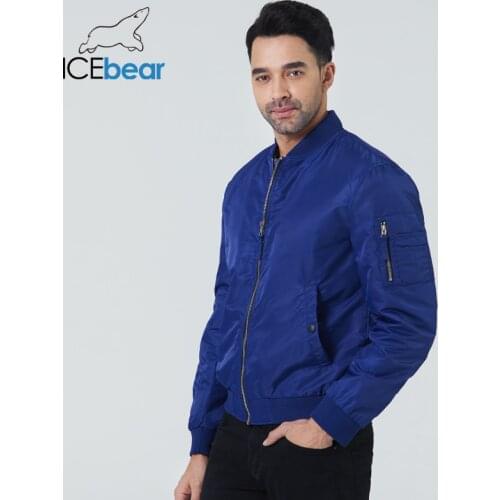 ICEbear 2021 New spring mens short jacket fashion flight jackets fashion mens clothing high-quality brand coat MWC20706D