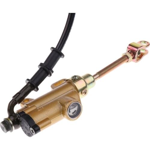 Rear Brake Caliper Cylinder Set Ground to for Dirt Bike ATV 110CC Moto