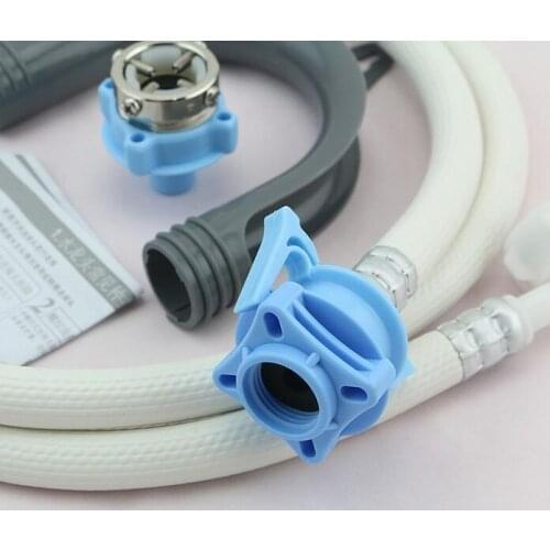 1.25 meter Inlet Pipe kit Replacement For LG Washing Machine with holder and adapter