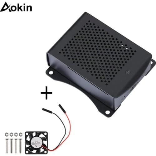 For Raspberry Pi 3 Model B+ Aluminum Case Metal Enclosure Silver Green Black Case RPI 3 Box Compatible For Raspberry Pi 3 ModelB