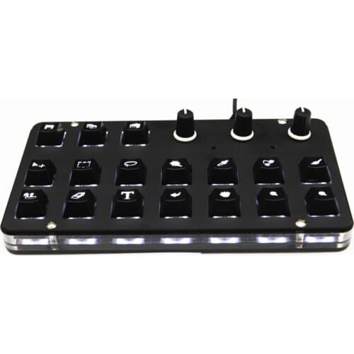 Multifunction USB PS Keyboard Backlight Can Be Turned Off Shortcut Keyboard For Windows 7 10 With 2 Software Mechanical Keyboard