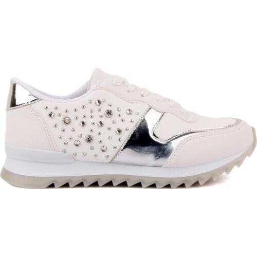 Moxee-White Color Women Casual Shoes