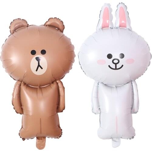 Cartoon toy balloon animal birthday party decoration children festival aluminum foil balloon floatable hydrogen balloon