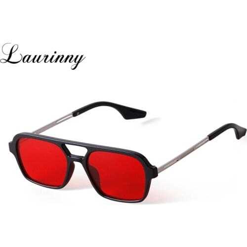 2021 New Vintage Square Sunglasses Women Brand Designer Ocean Lens Sun Glasses Black Shades Spectacle Plain Eyewear Female UV400