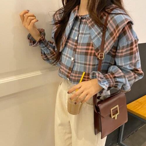 2020 spring summer autumn new women fashion casual lady beautiful nice Tops woman female OL women shirts Aq6