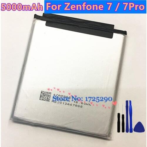 New Original High Quality 5000mAh Battery For ASUS Zenfone 7 Pro 7pro ZS670KS ZS671KS I002DD I002D Battery + Tool