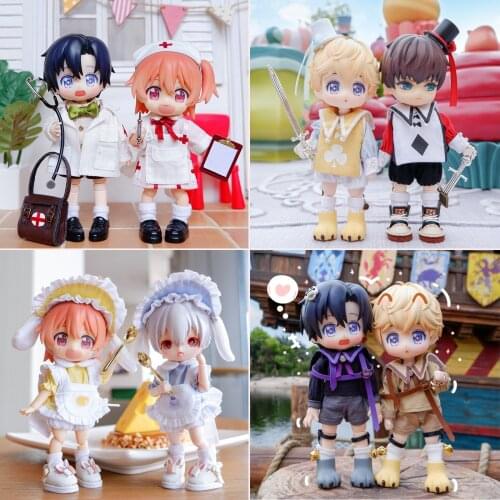 Ob11 baby clothes Poker Knight suit Molly baby clothes 1/12 BJD GSC body doll clothes