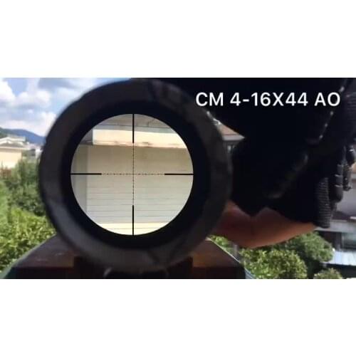 T-EAGLE optical sight CM 4-16x44 AOE Tactical Optics hunting riflescopes red green laser sight with shockproof For PCP Air Gun