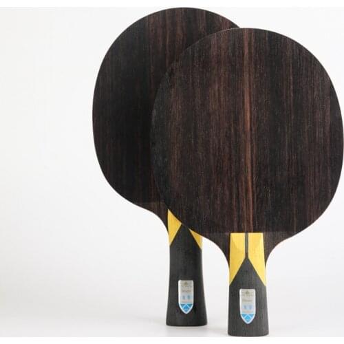 New Arrive Ebony And Rose Wood Carbon ZLC Built-in Inner Table Tennis Racket PingPong Blade Fast Attack High Elasticity -40