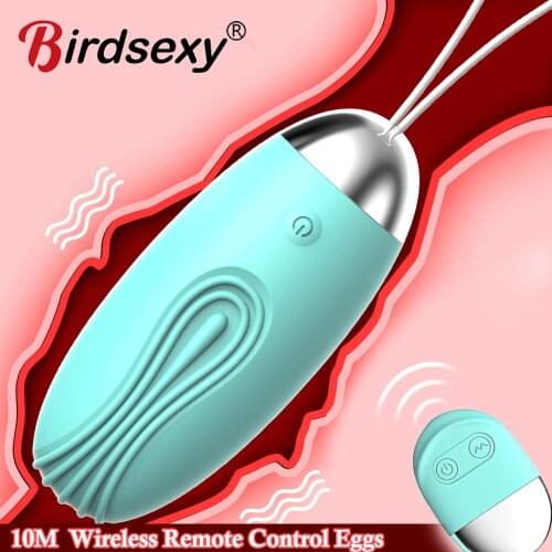 Sex Toys for Woman Wireless Remote Control 10 Speeds Vibrating Eggs Clitoris Stimulator Vaginal Massage Ball G- Spot Vibrators